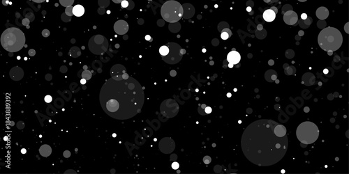 Christmas and winter clipart. The falling white snow on transparent dark background. Snow gray transparent background