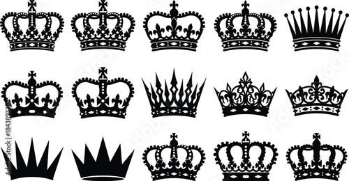 Male Surfer Silhouette Set Riding Ocean Waves and Carrying Surf Boards for Summer Beach Water Sport and Extreme Activity Vector