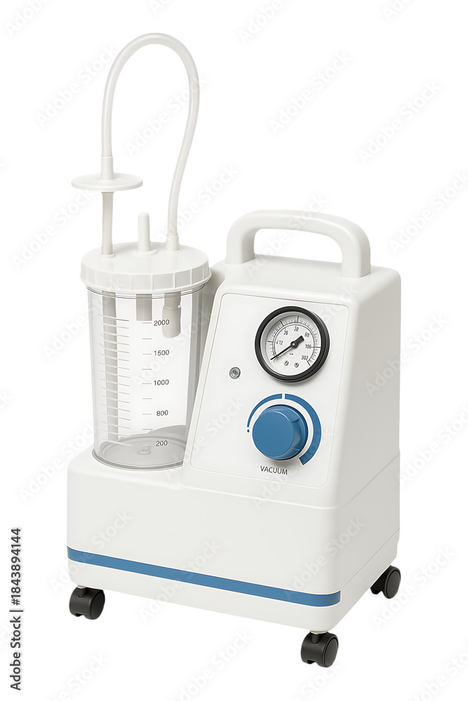 Fototapeta premium Medical Suction Device High quality Realistic image.