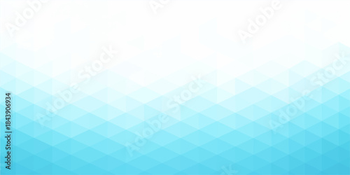 Abstract blue background with colorful geometric triangle mosaic pattern vector design illustration