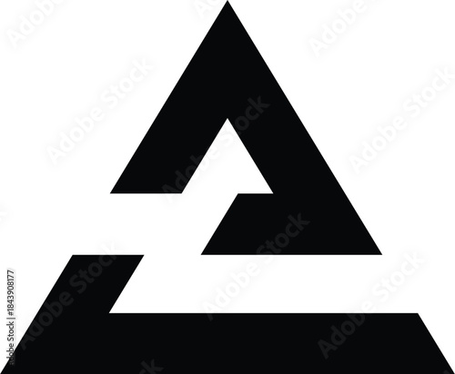 Letter A, AL logo design