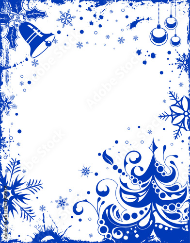 Christmas and New Year Frame