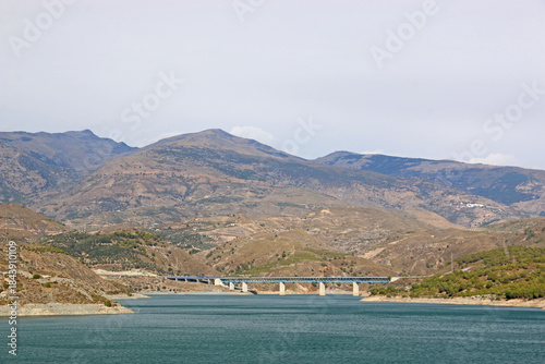 Presa de Rules reservoir in Andalucia, Spain	