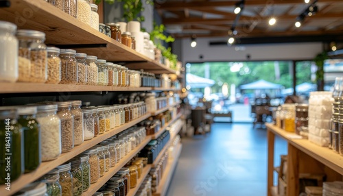 Wallpaper Mural Endless Rows of Books on Shelves in a Library or Bookstore, a Serene Reading Environment Torontodigital.ca