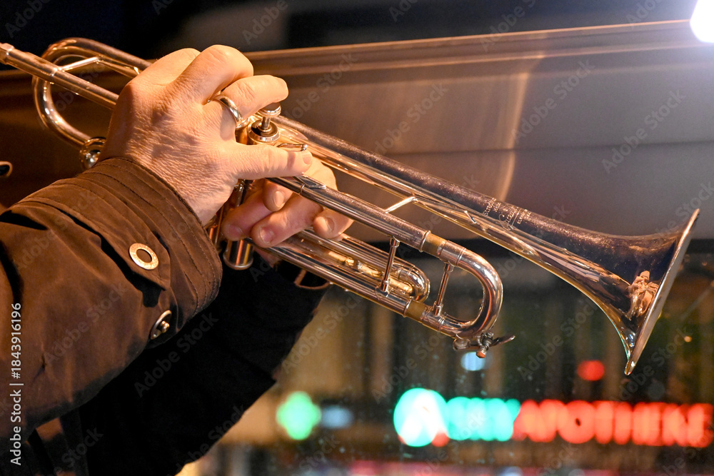 Obraz premium Bläserbus 