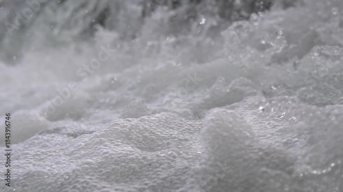 A river flowing down the mountainside