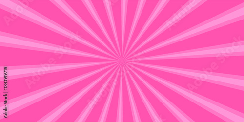 Pink comic burst background with halftone dots, retro pop art explosion frame, perfect for fun poster, girly theme, kids design, or vibrant cartoon effects.