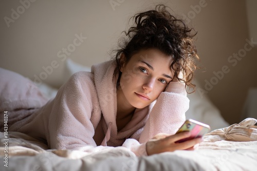 Subtle lifestyle scene about emotional comedown after celebrations.