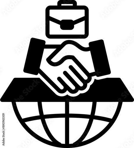 Business Cooperation mixed icon