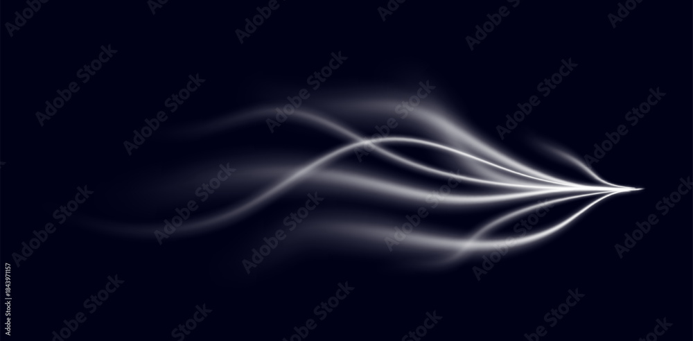 Fototapeta premium Ice swirl elements