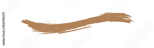 Abstract golden paint smear collection