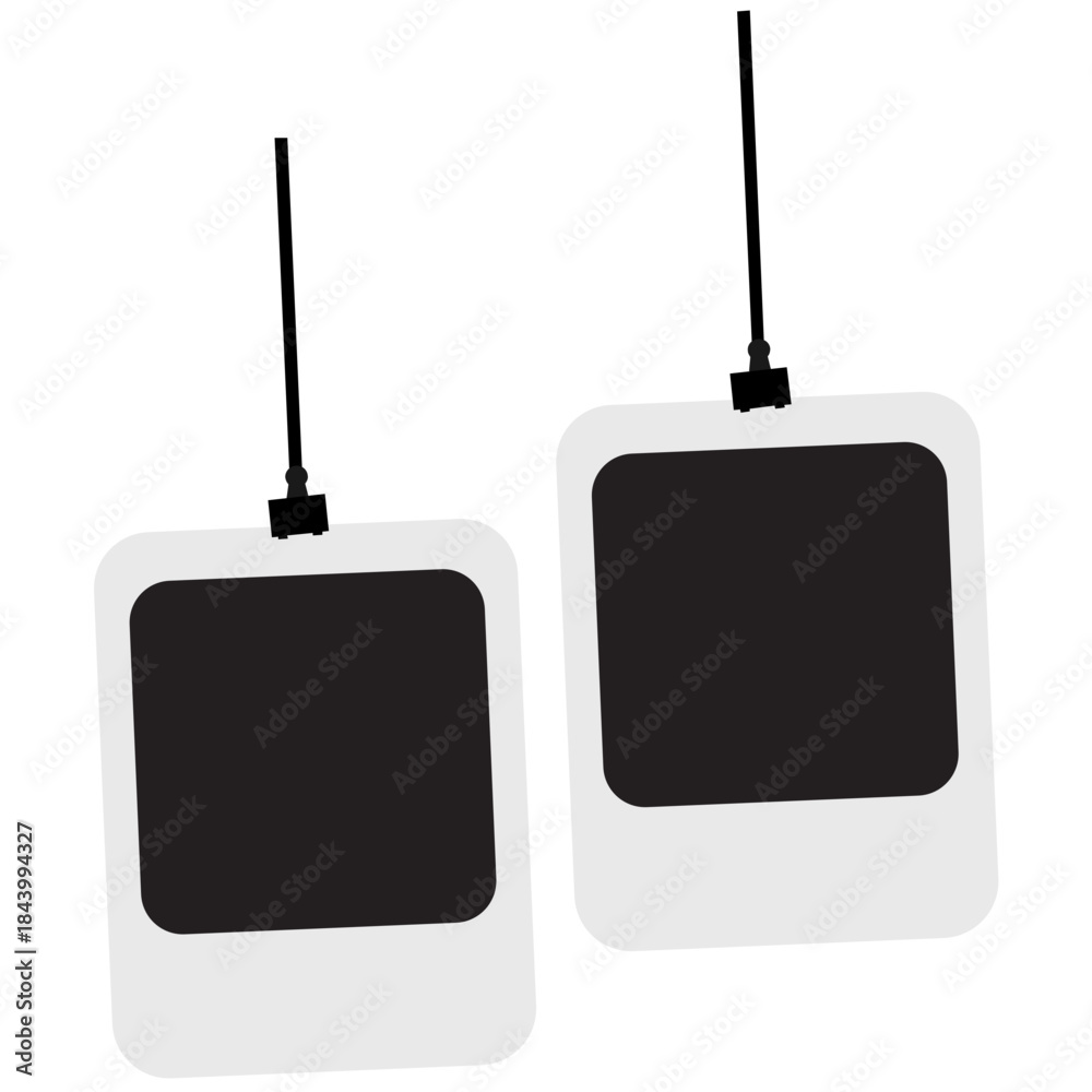 Obraz premium Polaroid Frame Icon