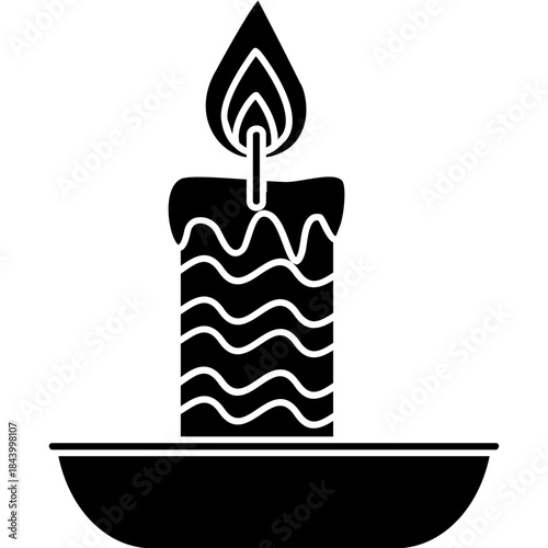 stylish-wax-candle-outline-vector-icon