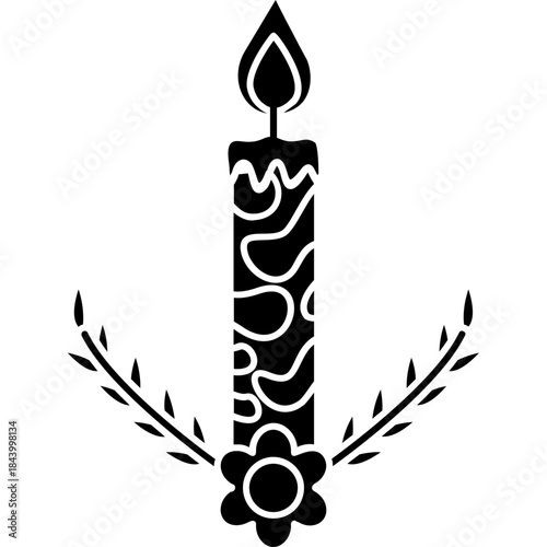 holiday-ornament-candle-outline-icon