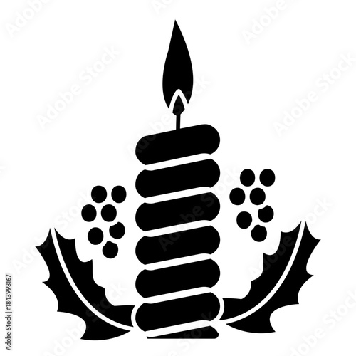 triple-candle-stand-line-art-icon