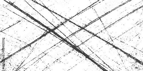 Rusty old barbed wire fence pattern with sharp steel spikes providing abstract security protection barrier against the sky