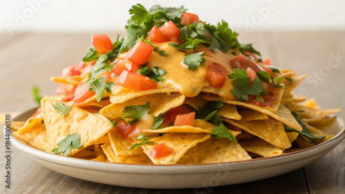 cheesy nachos stack