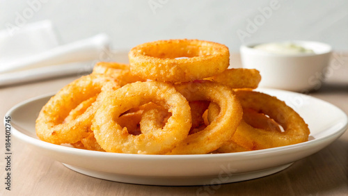 golden onion rings