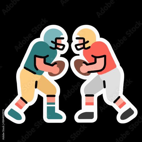 boxing gloves vector