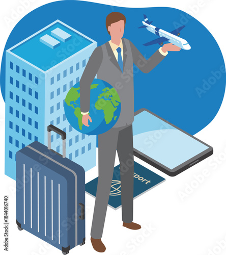 海外勤務ビジネスマン