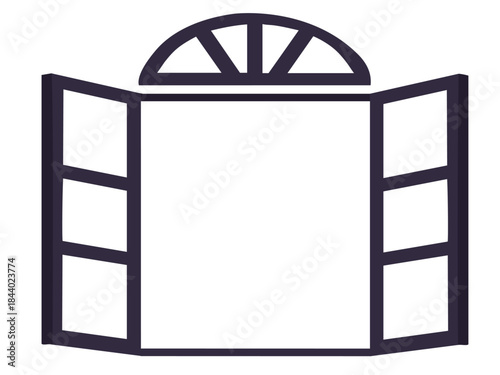 窓 開く 主線なし