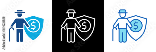 Retirement Security triplestyle icon