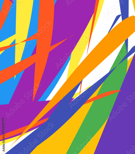 abstract colorful background with lines