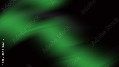 Dark Green Flowing Abstract Motion Background