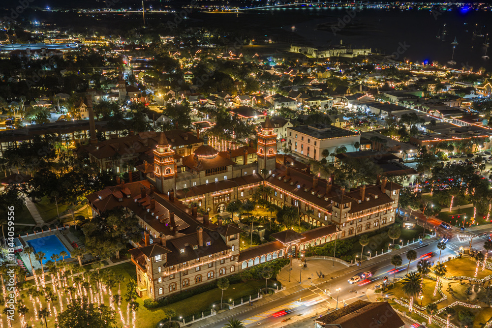 Fototapeta premium St. Augustine Night of Lights