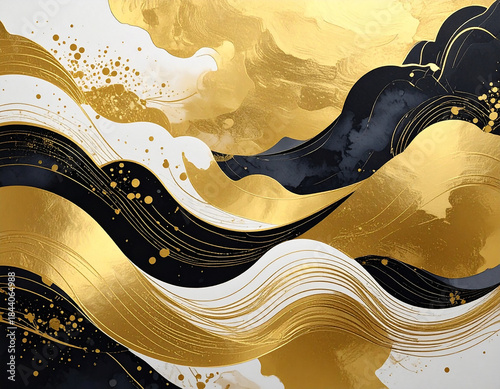 日本　和柄　生成AI　背景