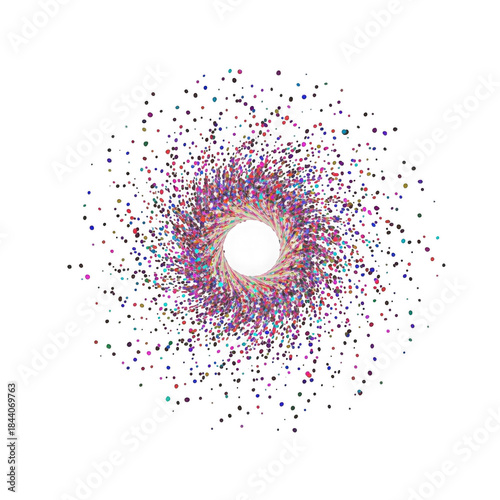 Wallpaper Mural abstract circle background Torontodigital.ca