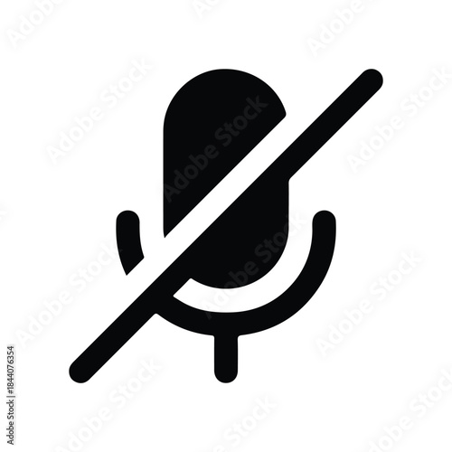 Microphone icon, microphone not allow