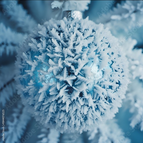 frost on glass