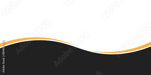 Abstract wave footers background illustration, with a modern concept style
