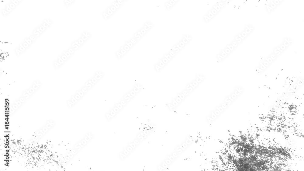 Obraz premium Black ink splat and liquid grunge paint texture illustration pattern background
