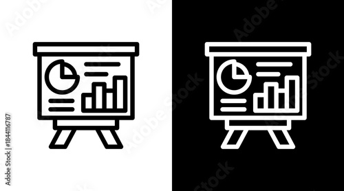 Presentation With Icon Set Design