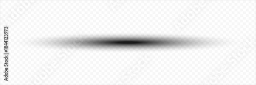 Realistic round shadow and shadow effect. Poster, flyer, business card, banner shadow collection