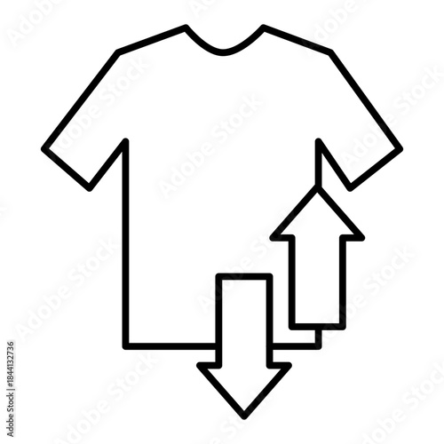 player substitution line icon with editable stroke