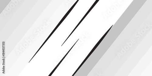 Grey white abstract background paper shine and layer element vector for presentation design. Suit for business, corporate, institution, party, festive, seminar, and talks