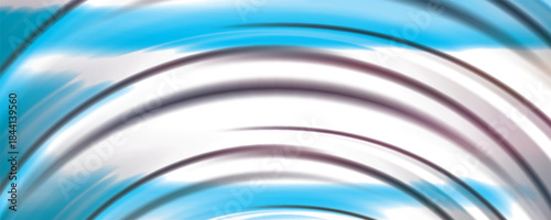 Abstract design, blurry swirls, different shades of blue.