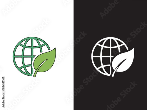 Global Green: An emblem symbolizing ecological harmony, highlighting the interconnectedness of our planet and the importance of environmental responsibility.