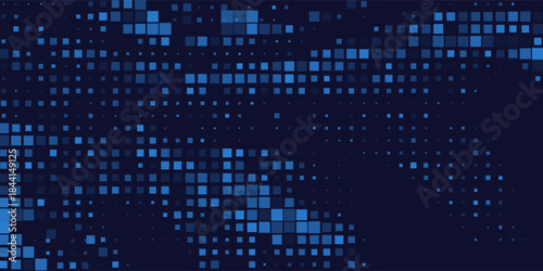 Abstract Finance Digital Business Background. Fintech Technology or Science Research Presentation Backdrop. Digital Crypto Business