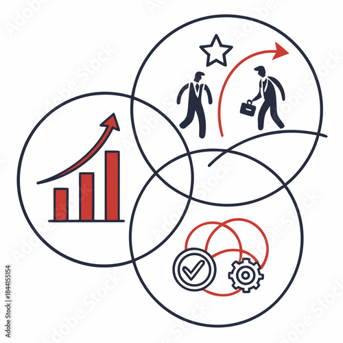 Skill Development Abstract Illustration  Minimal S (1) Vector Icon