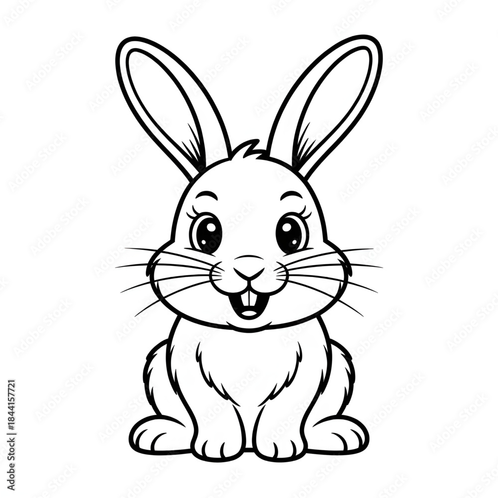 Obraz premium rabbit with a carrot