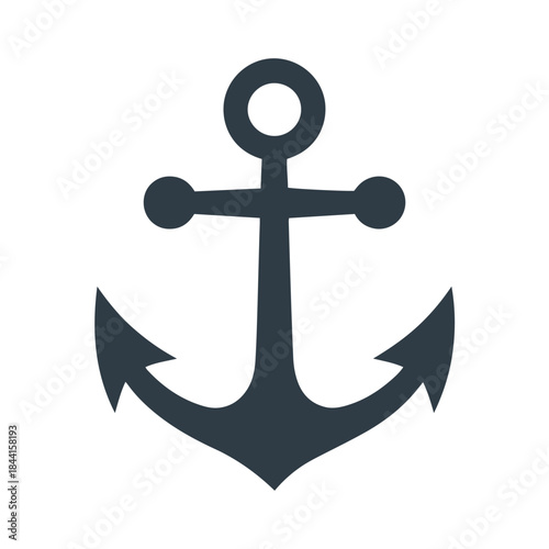 Anchor icon vector illustration