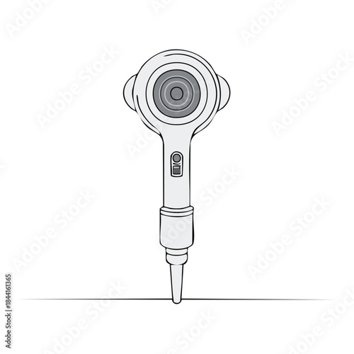 Handheld Medical Otoscope Instrument for Ear Examination Diagnostic Equipment