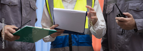 Foto Hands, holding, Hands of worker working, meeting, discussing