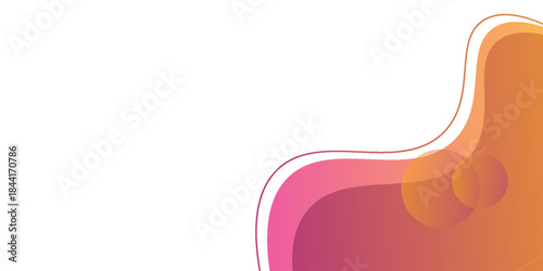 Abstract background with colorful gradient, perfect for office, banner, landing page, background, wallpaper and more
