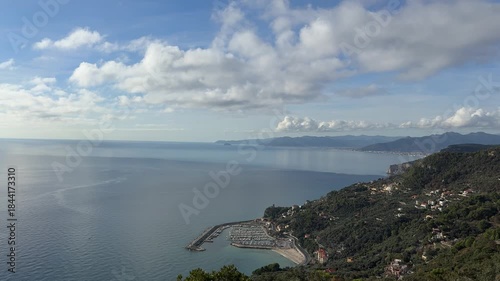 Finale Ligure Italien im November