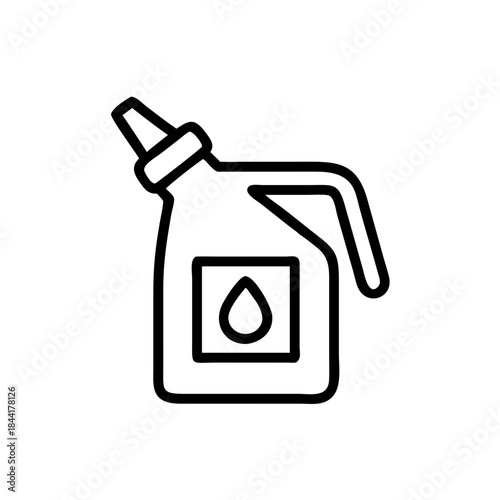oil can lubricant icon design